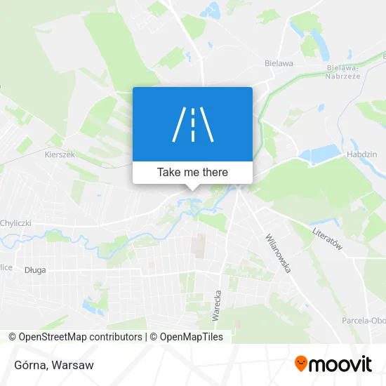 Карта Górna