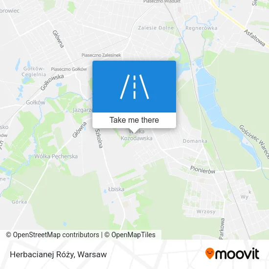 Карта Herbacianej Róży