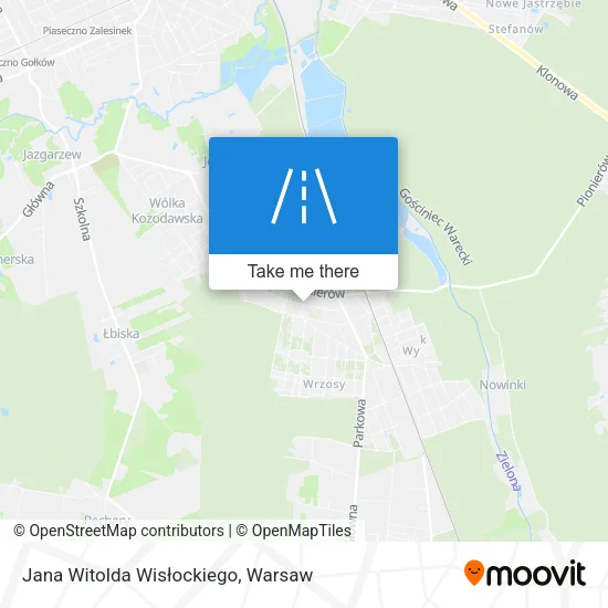 Карта Jana Witolda Wisłockiego