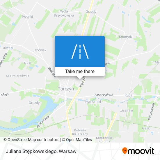 Juliana Stępkowskiego map