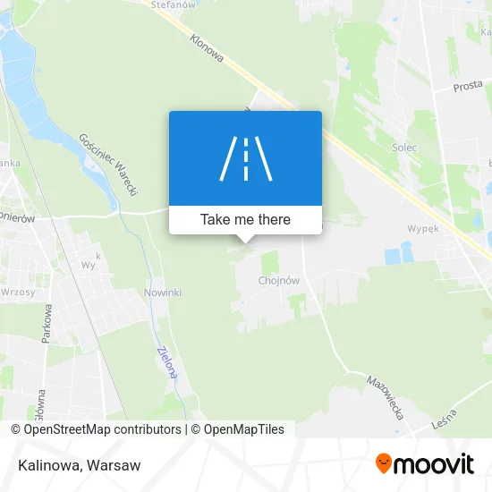 Карта Kalinowa