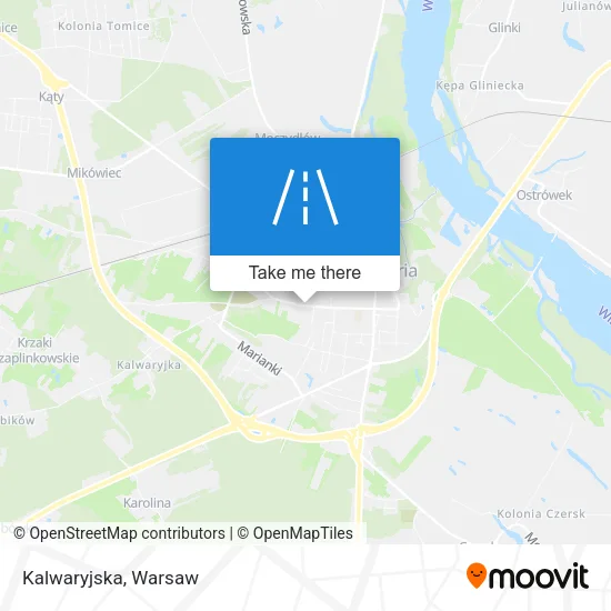 Карта Kalwaryjska