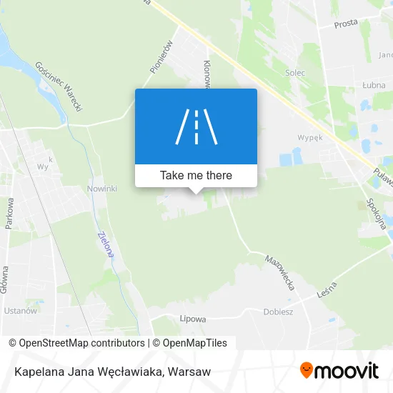 Карта Kapelana Jana Węcławiaka