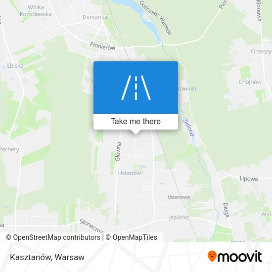 Карта Kasztanów