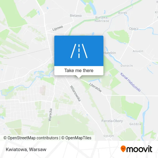 Карта Kwiatowa