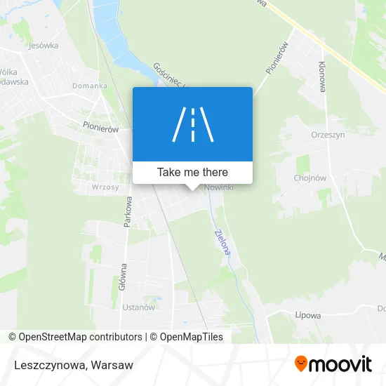 Карта Leszczynowa