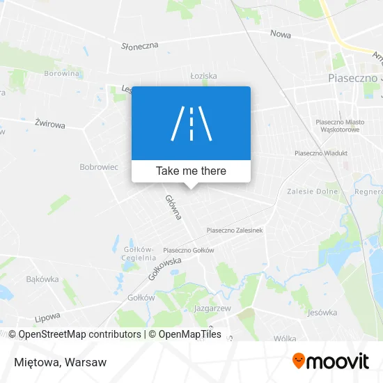 Карта Miętowa