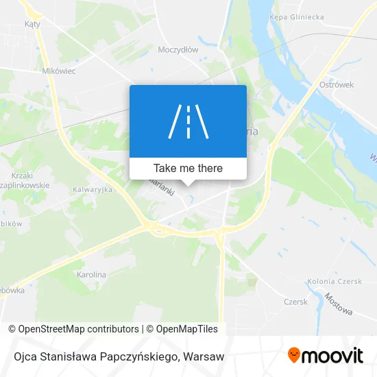 Карта Ojca Stanisława Papczyńskiego