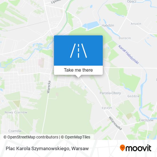 Plac Karola Szymanowskiego map