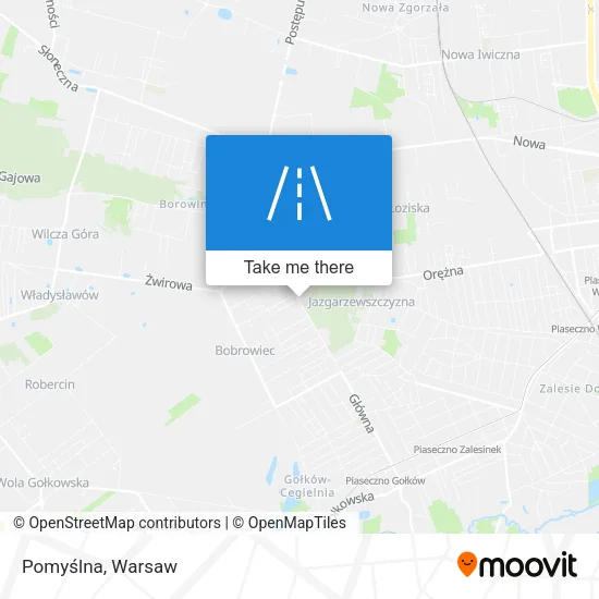 Карта Pomyślna