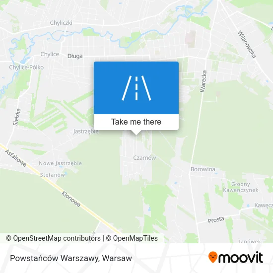 Powstańców Warszawy map