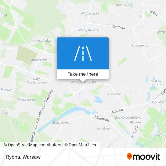 Rybna map