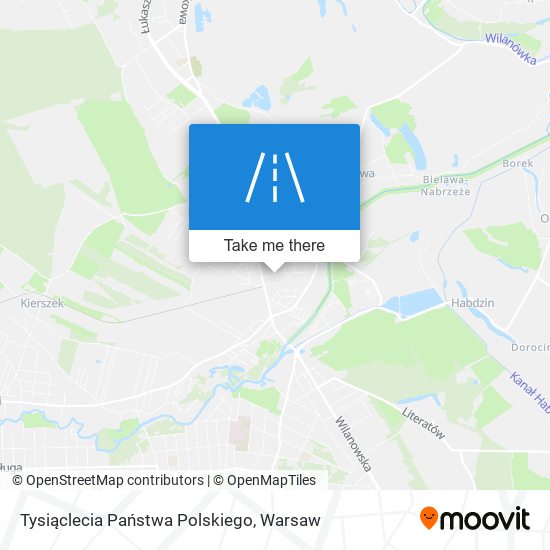 Tysiąclecia Państwa Polskiego map