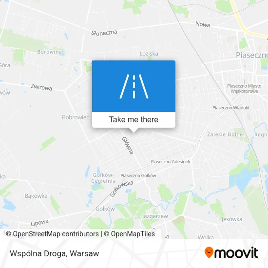 Карта Wspólna Droga