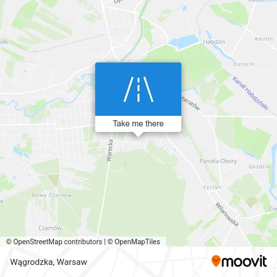 Карта Wągrodzka
