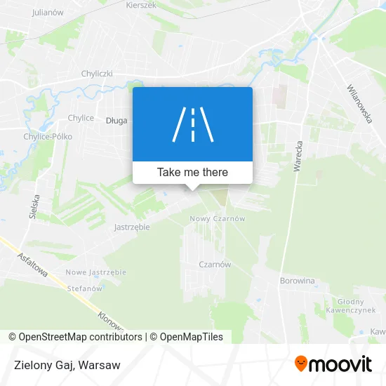 Карта Zielony Gaj