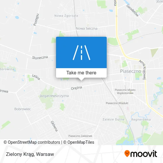 Карта Zielony Krąg