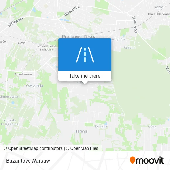 Карта Bażantów