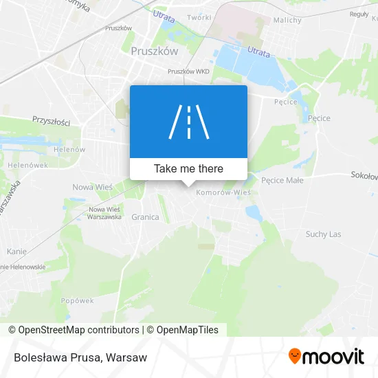 Карта Bolesława Prusa