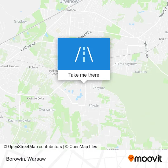 Карта Borowin