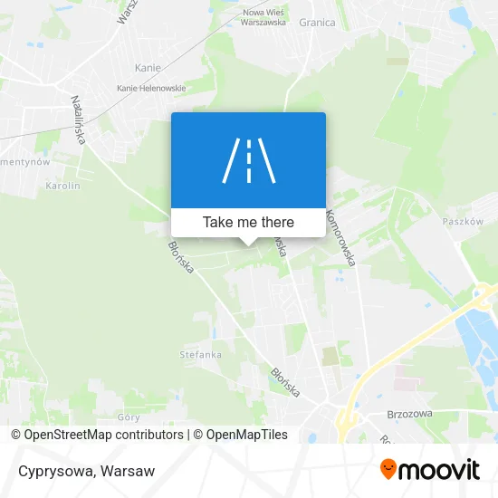 Карта Cyprysowa