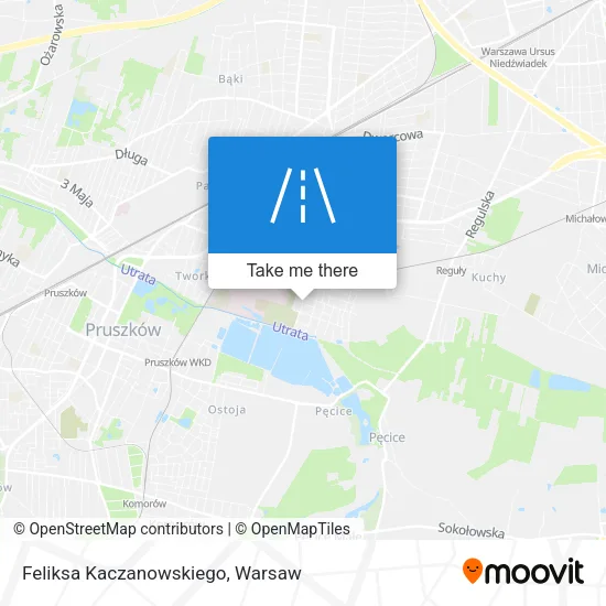 Карта Feliksa Kaczanowskiego