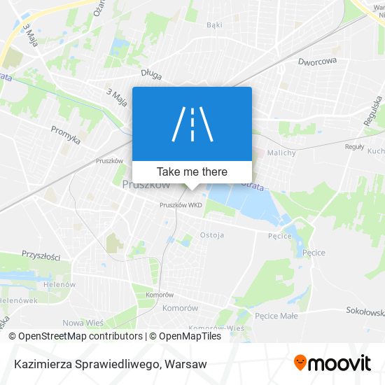 Kazimierza Sprawiedliwego map