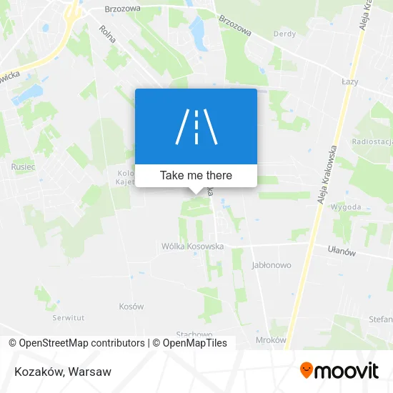 Карта Kozaków