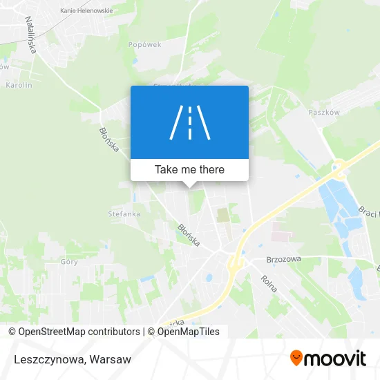 Карта Leszczynowa