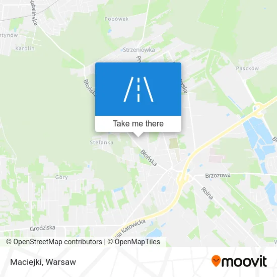 Карта Maciejki