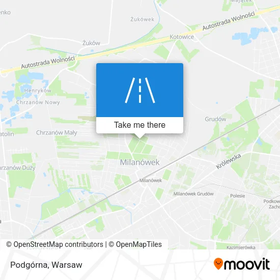 Карта Podgórna