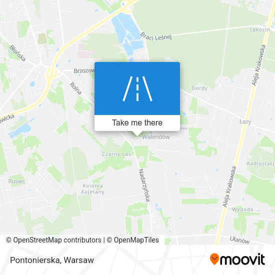 Карта Pontonierska