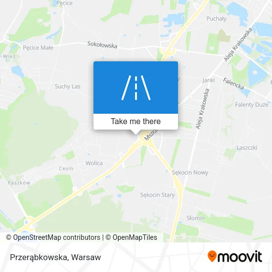 Карта Przerąbkowska