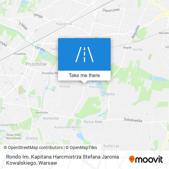 Rondo Im. Kapitana Harcmistrza Stefana Jaronia Kowalskiego map