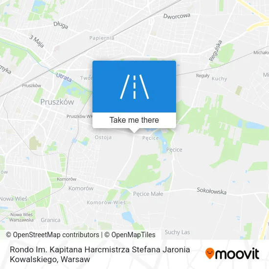 Карта Rondo Im. Kapitana Harcmistrza Stefana Jaronia Kowalskiego