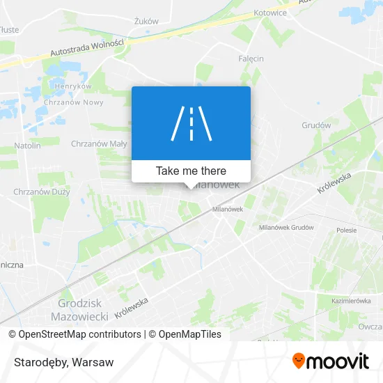 Карта Starodęby