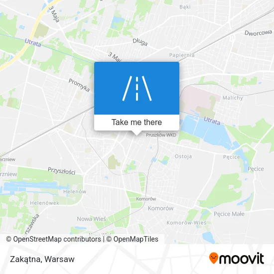 Карта Zakątna