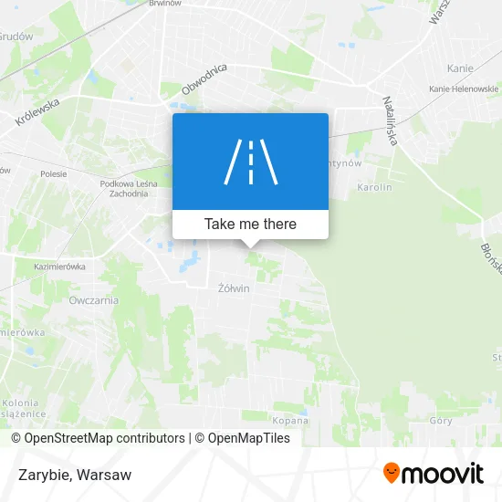 Карта Zarybie