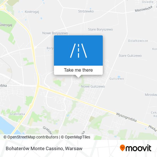 Bohaterów Monte Cassino map