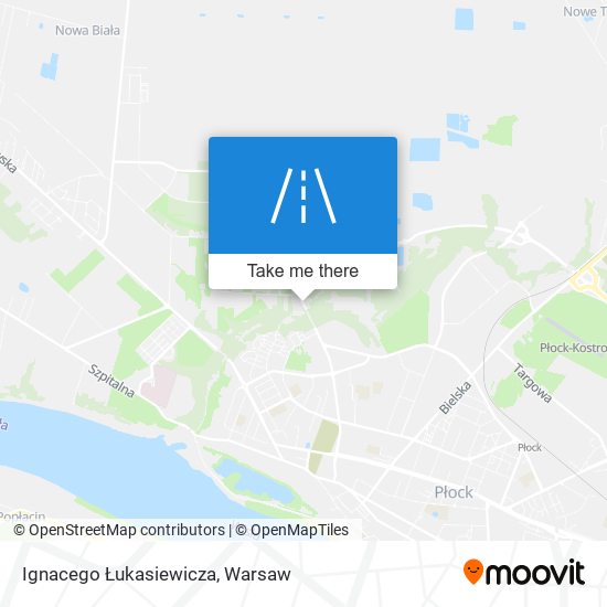 Ignacego Łukasiewicza map