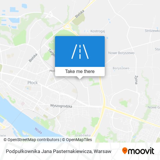 Podpułkownika Jana Pasternakiewicza map