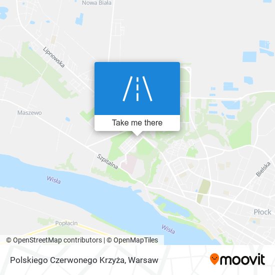 Polskiego Czerwonego Krzyża map