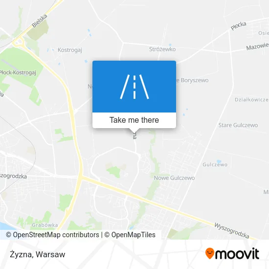 Карта Żyzna