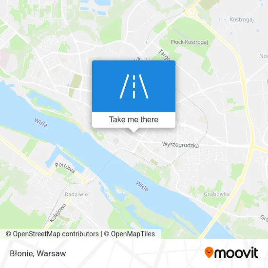 Карта Błonie