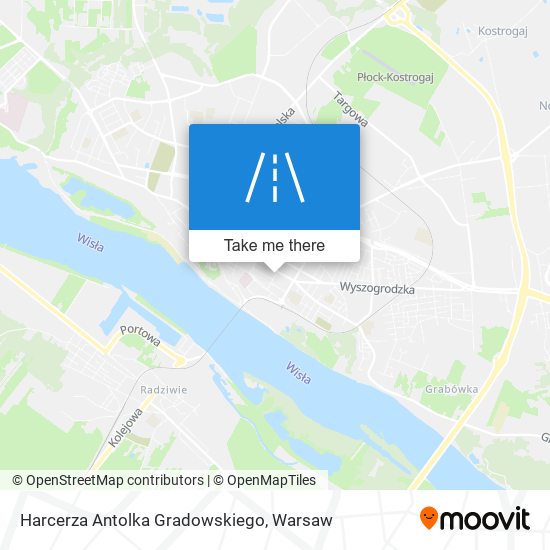 Harcerza Antolka Gradowskiego map