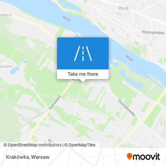 Krakówka map