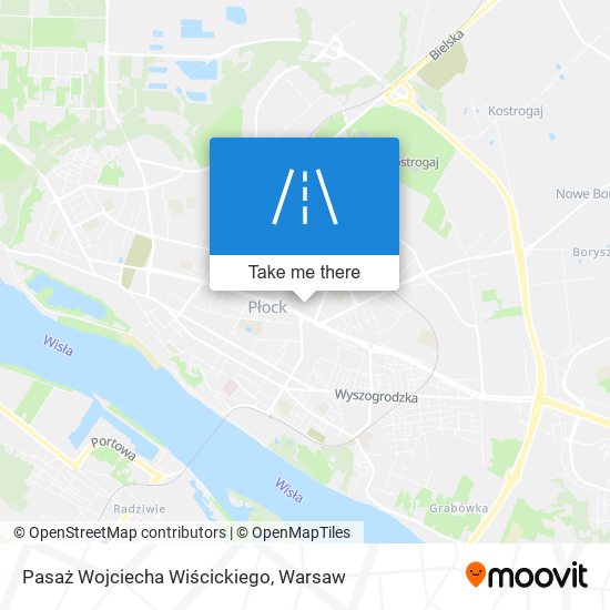 Pasaż Wojciecha Wiścickiego map