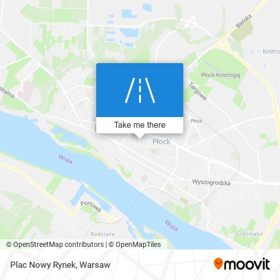 Plac Nowy Rynek map