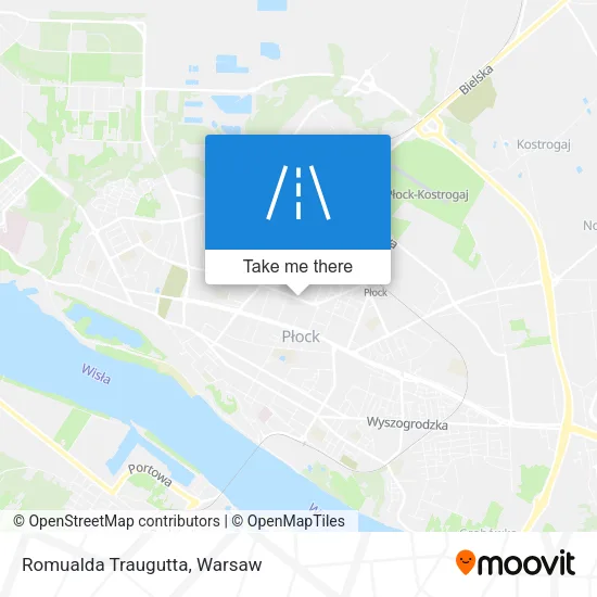 Карта Romualda Traugutta
