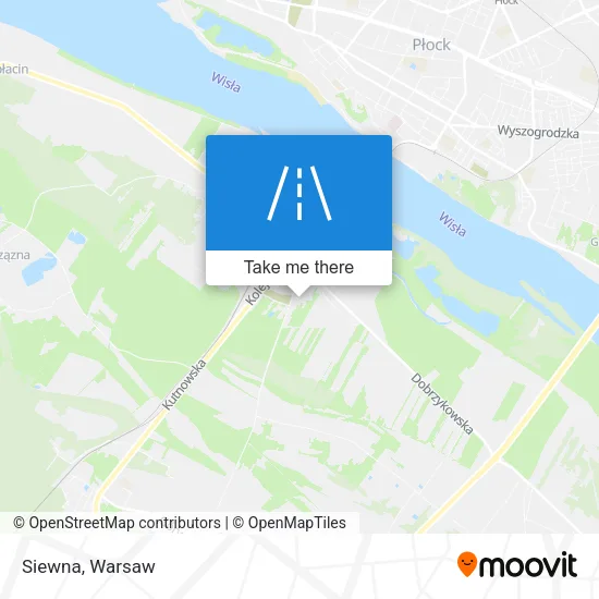 Карта Siewna